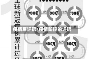 疫情写评语/疫情防控的评语