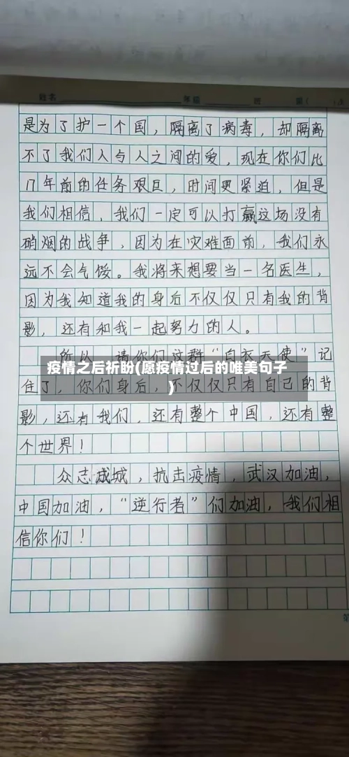 疫情之后祈盼(愿疫情过后的唯美句子)-第2张图片