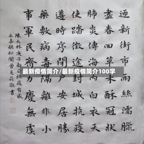 最新疫情简介/最新疫情简介100字-第3张图片